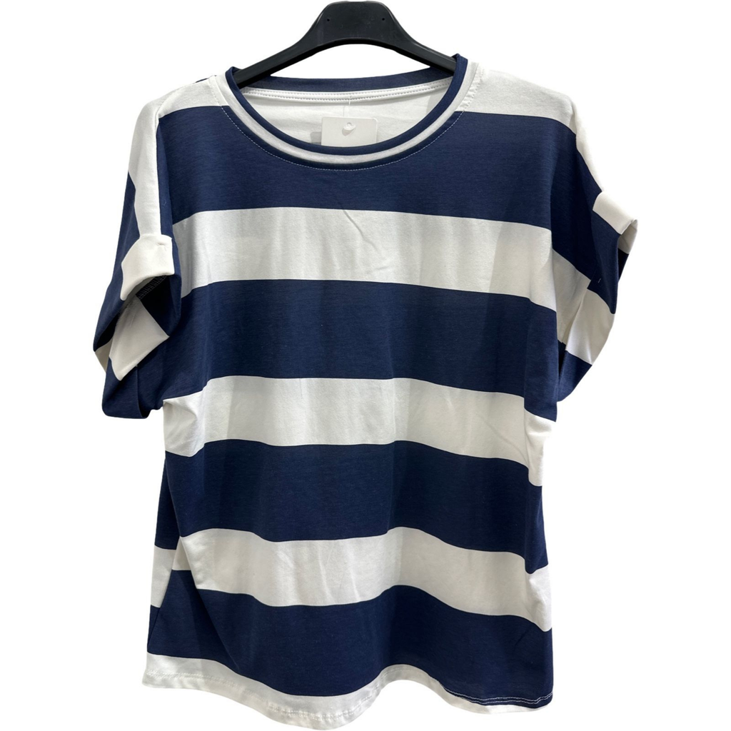 Striped Cotton T-Shirt