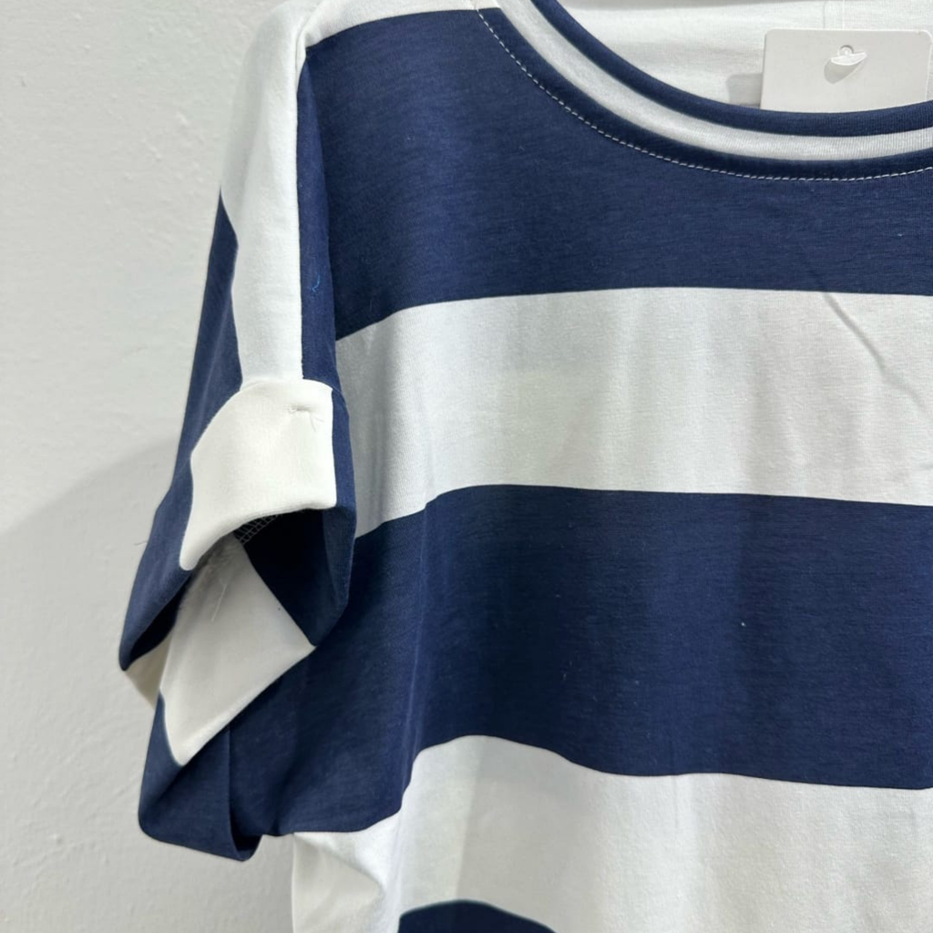 Striped Cotton T-Shirt