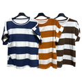 Striped Cotton T-Shirt