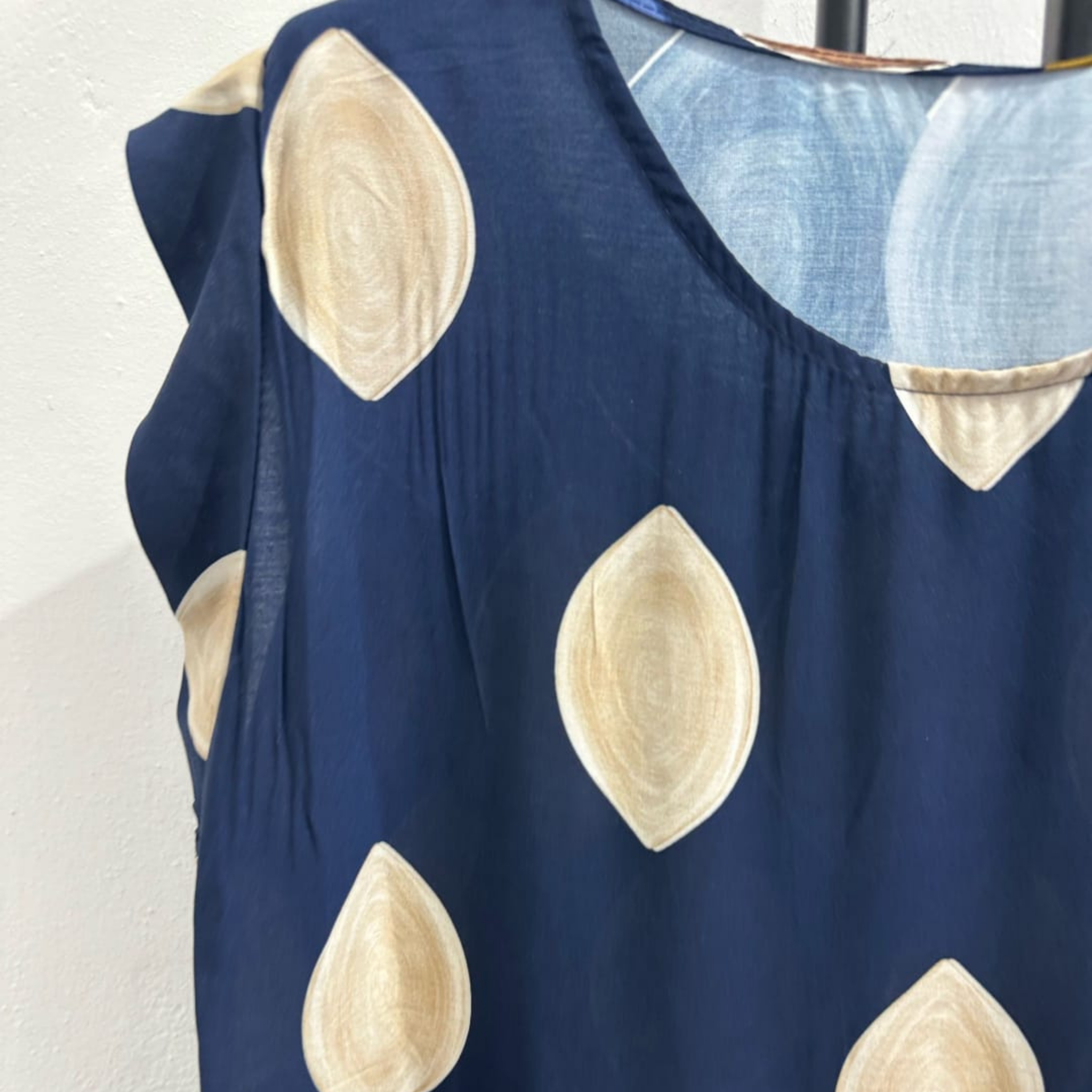 Italian Sleeveless Printed Maxi Dress