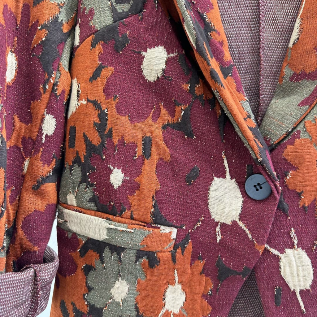 Autumn Bloom Tailored Blazer