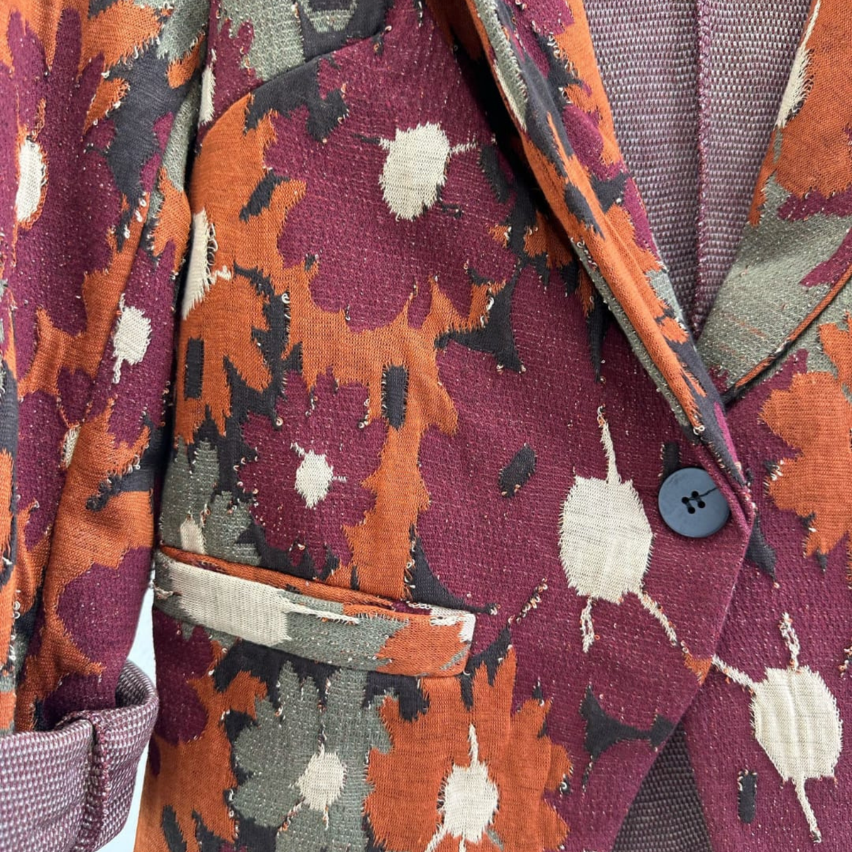 Autumn Bloom Tailored Blazer