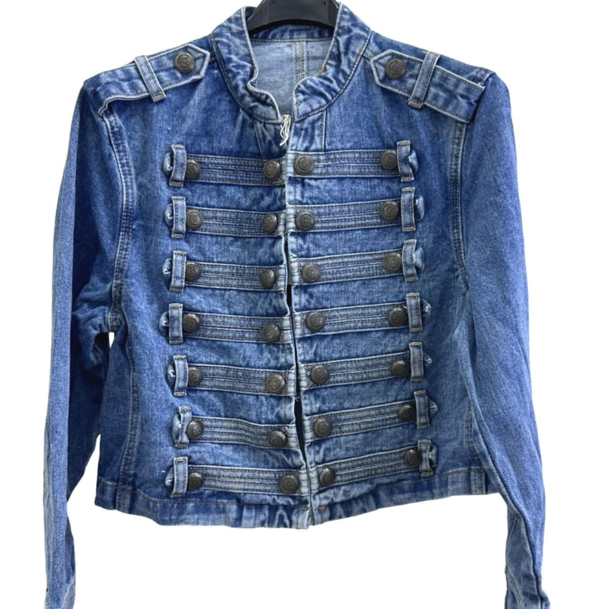 Camden Military Denim Jacket