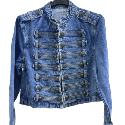 Camden Military Denim Jacket