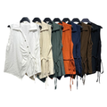 Italian Sleeveless Wrap Waist Blouse