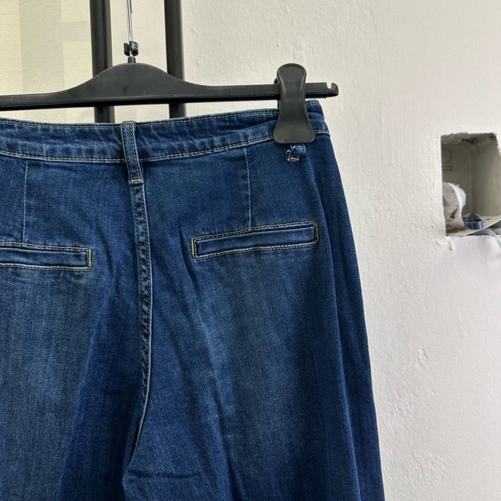 Italian Everyday Wide Leg Jeans