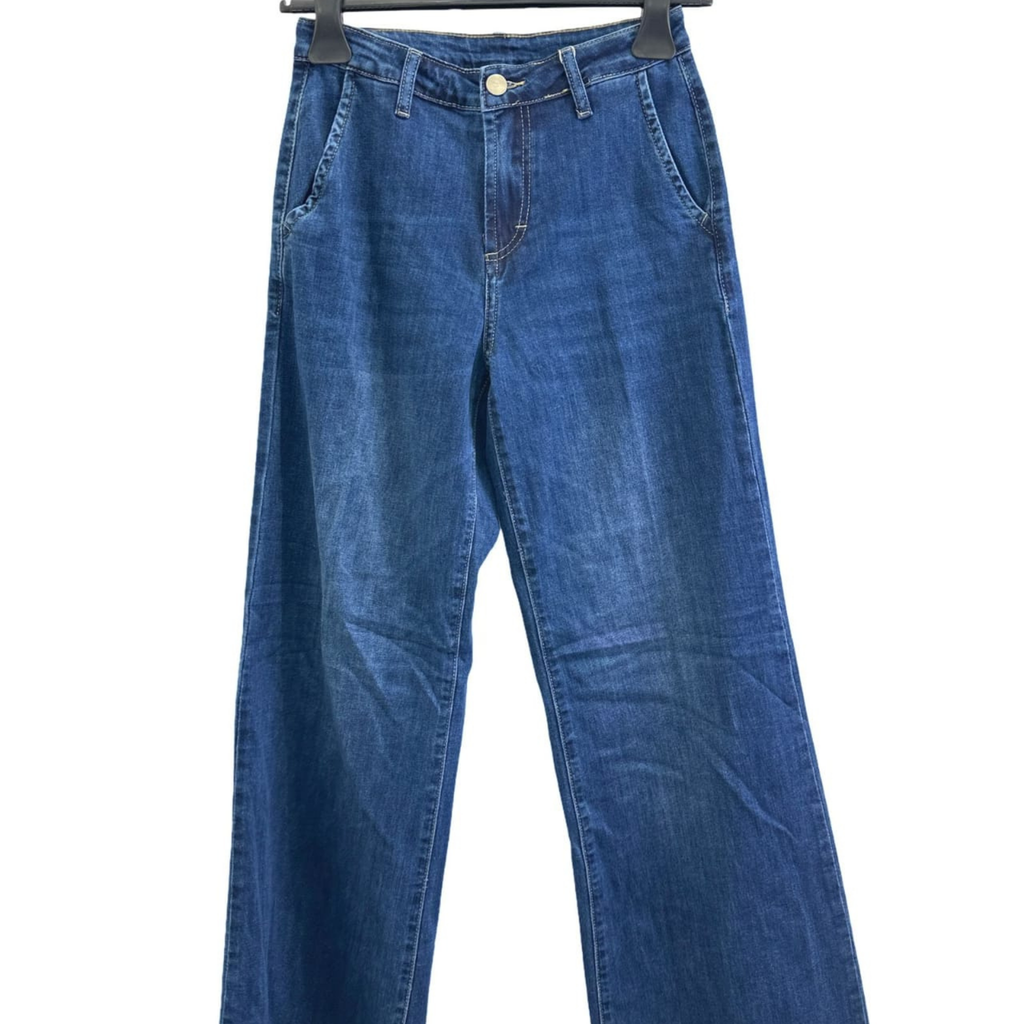 Italian Everyday Wide Leg Jeans