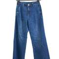 Italian Everyday Wide Leg Jeans