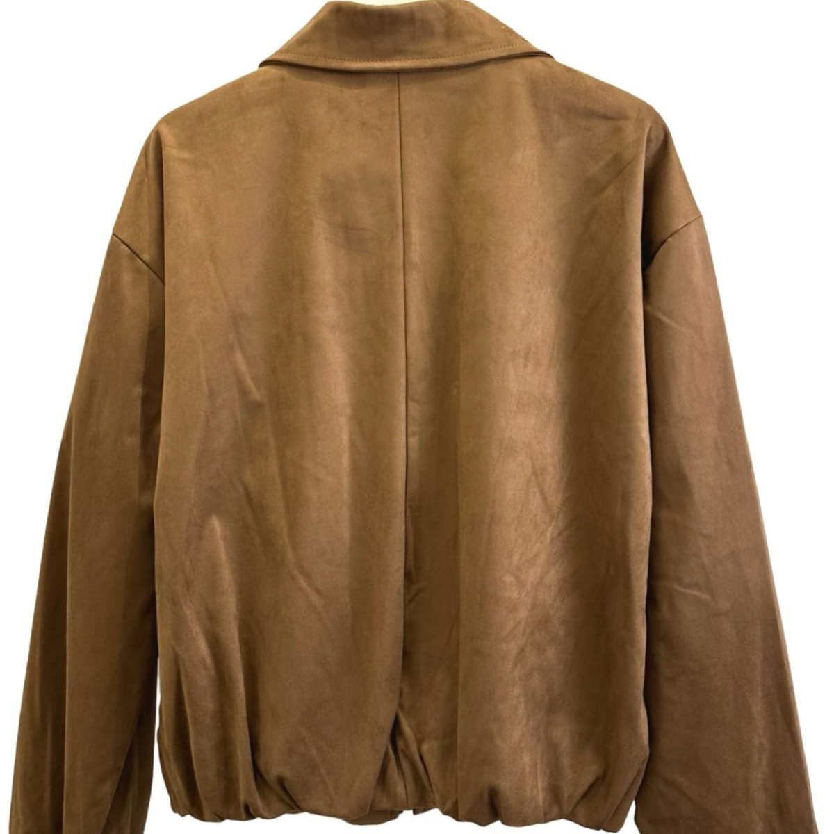 Como Suede-Effect Zip Jacket