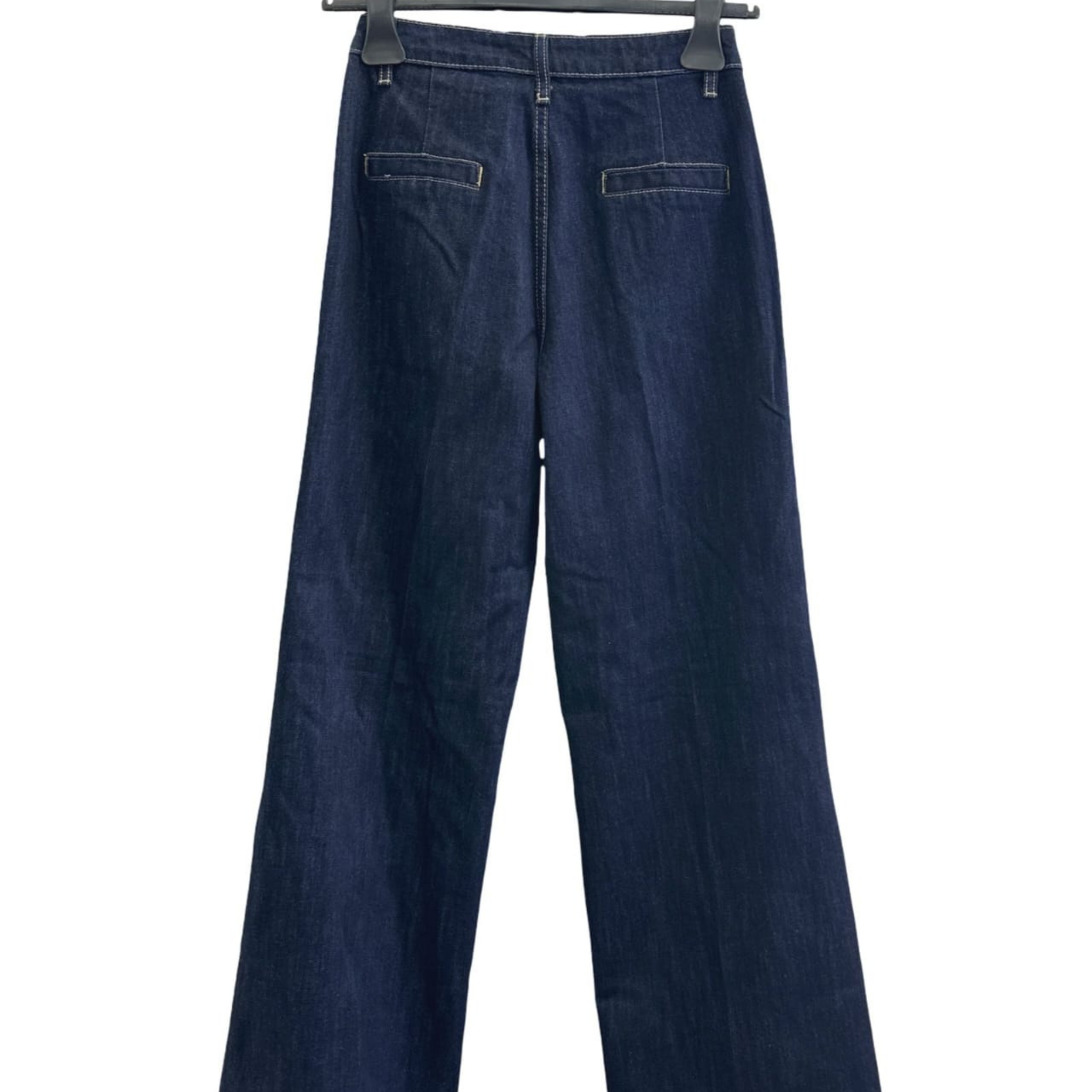Italian Classic Wide Leg Jeans