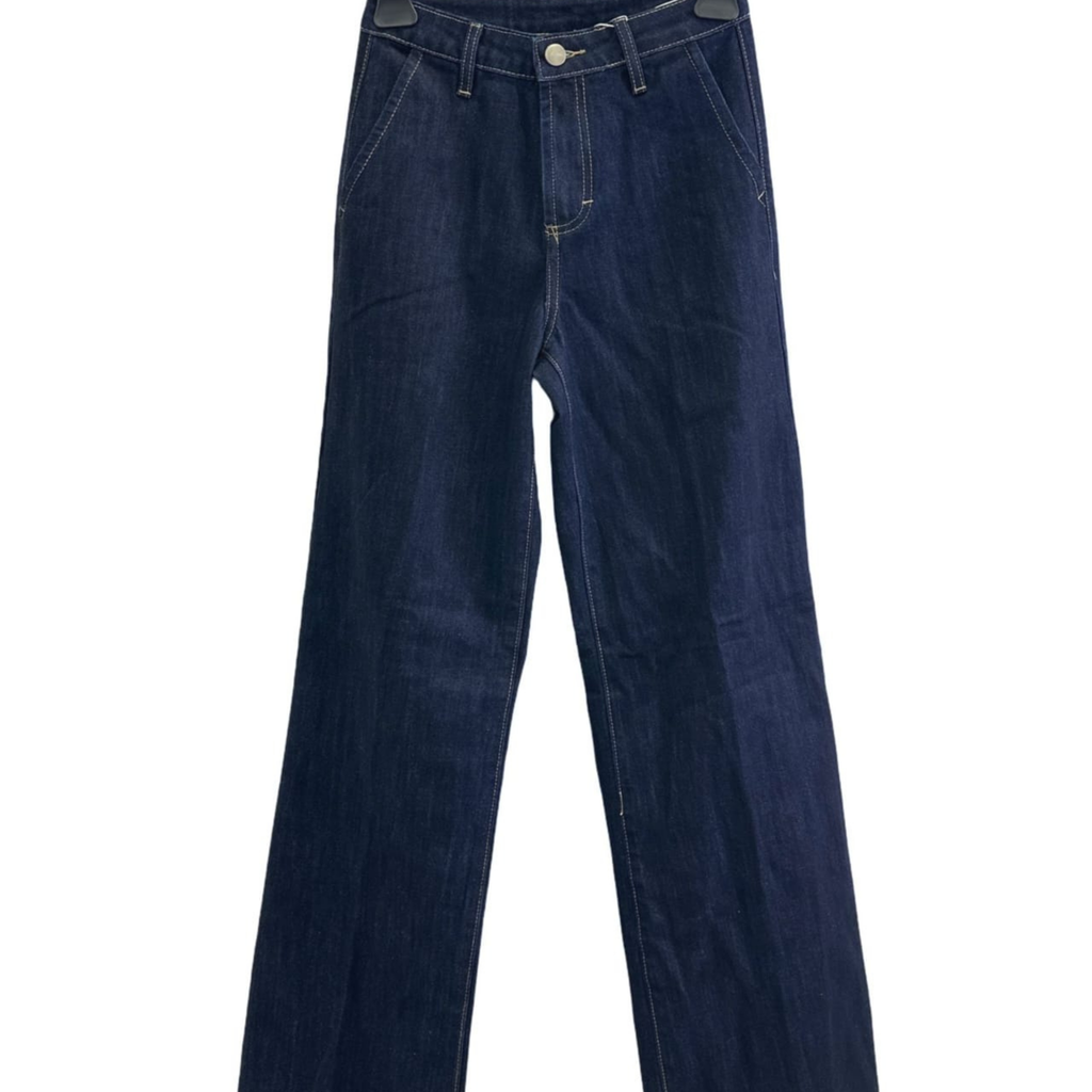 Italian Classic Wide Leg Jeans