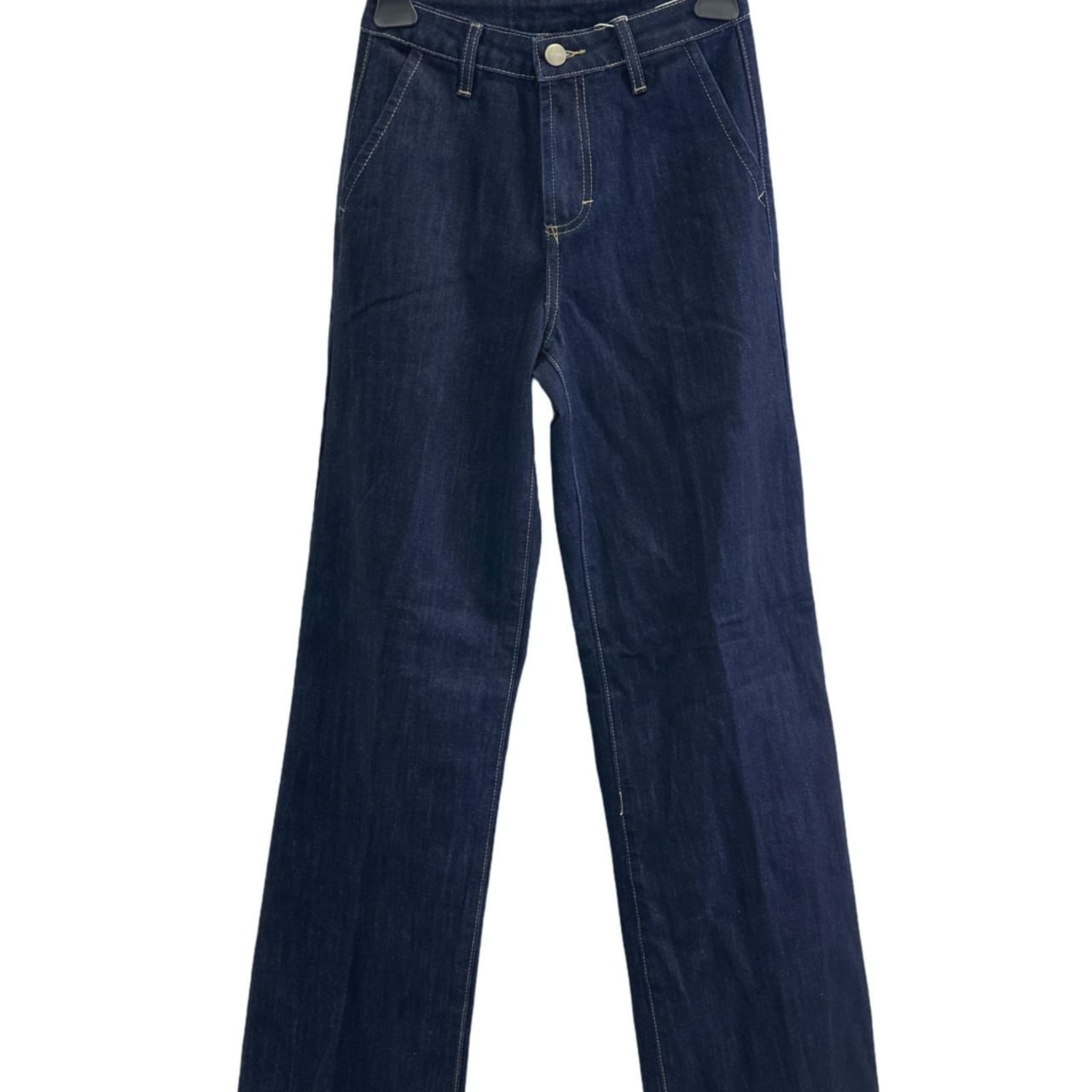 Italian Classic Wide Leg Jeans