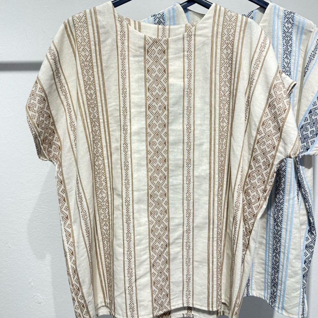 100% Cotton Striped Summer Top