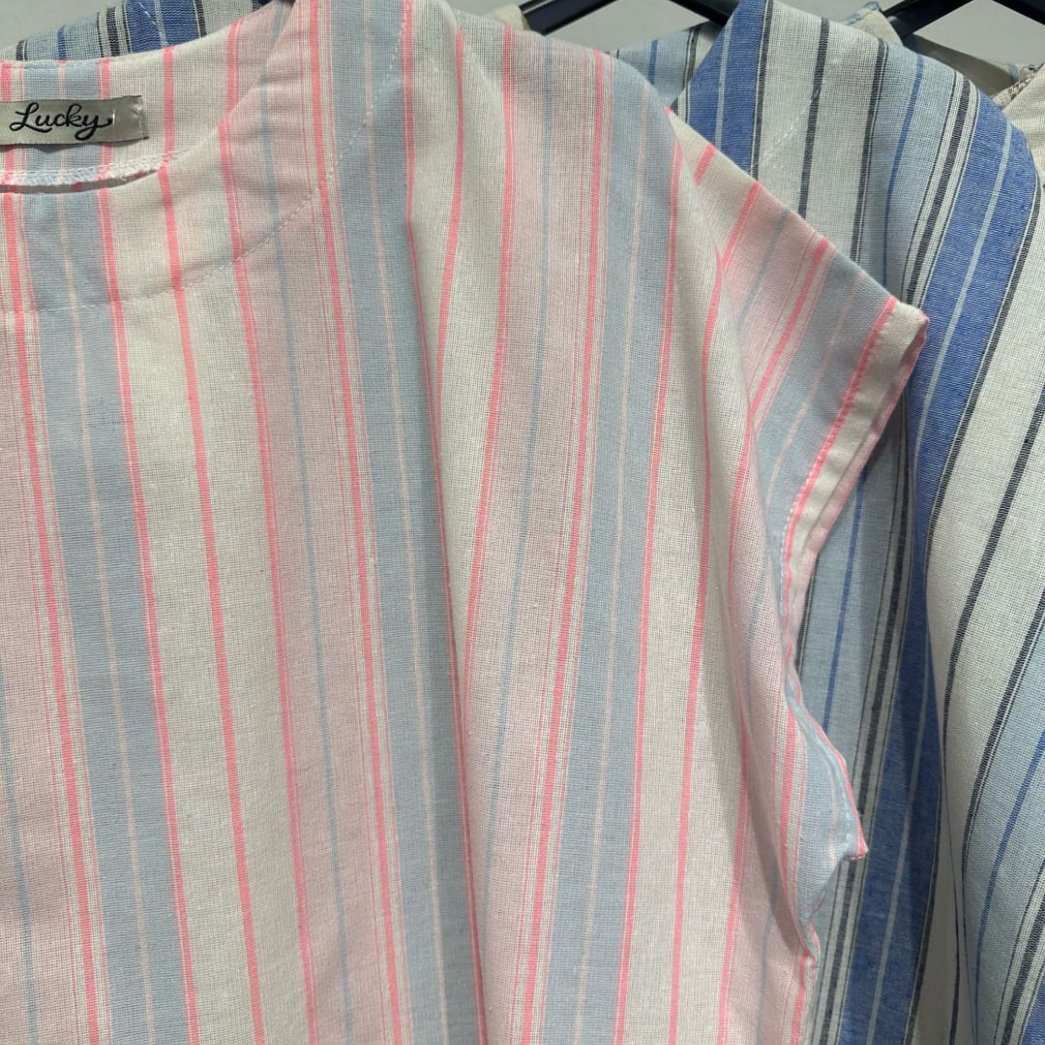 100% Cotton Striped Summer Top