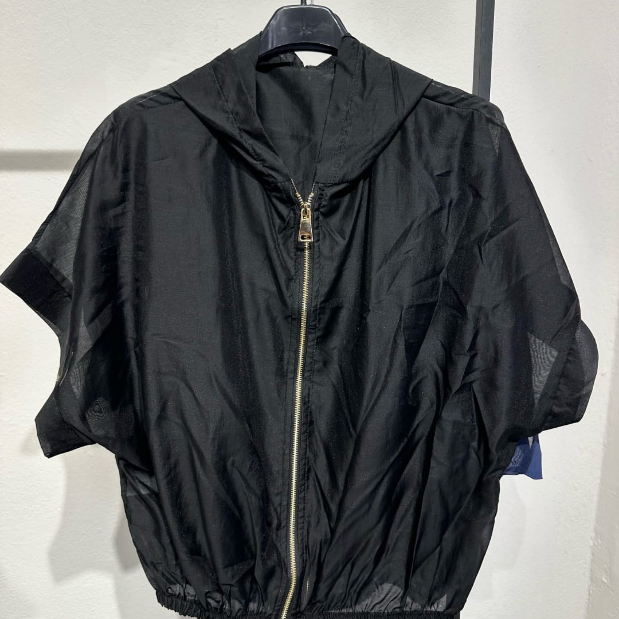 Italian Lightweight Hooded Zip Jacket