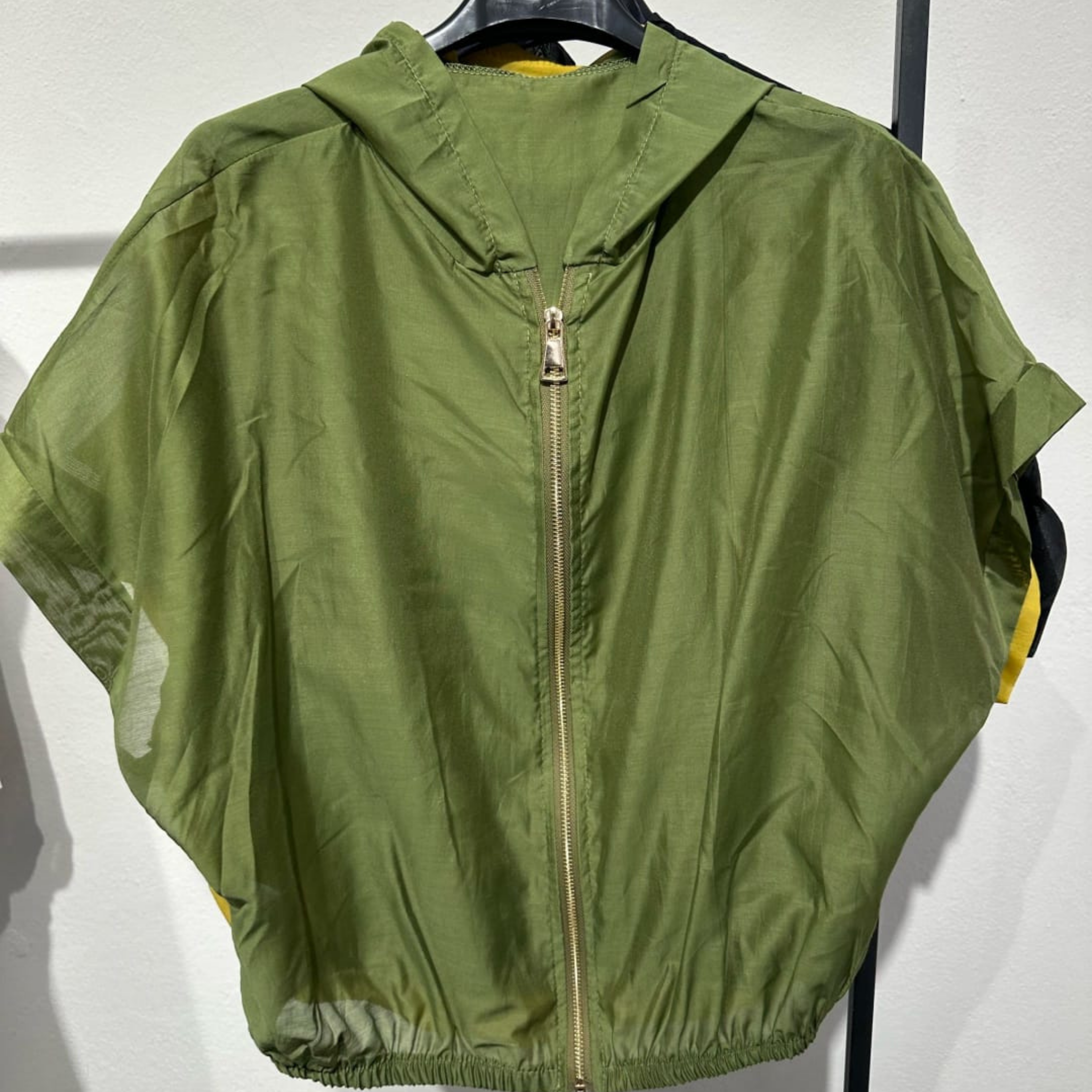 Italian Lightweight Hooded Zip Jacket