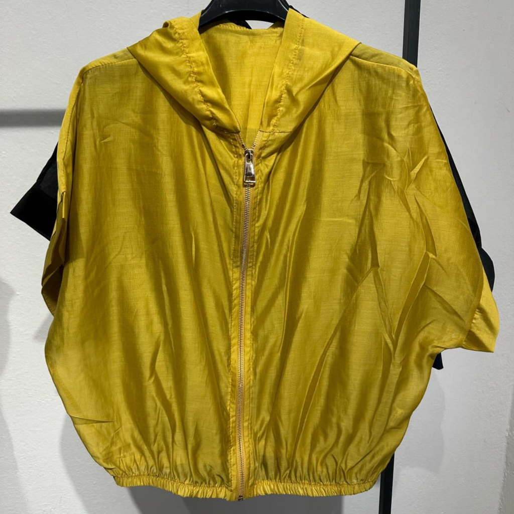 Italian Lightweight Hooded Zip Jacket