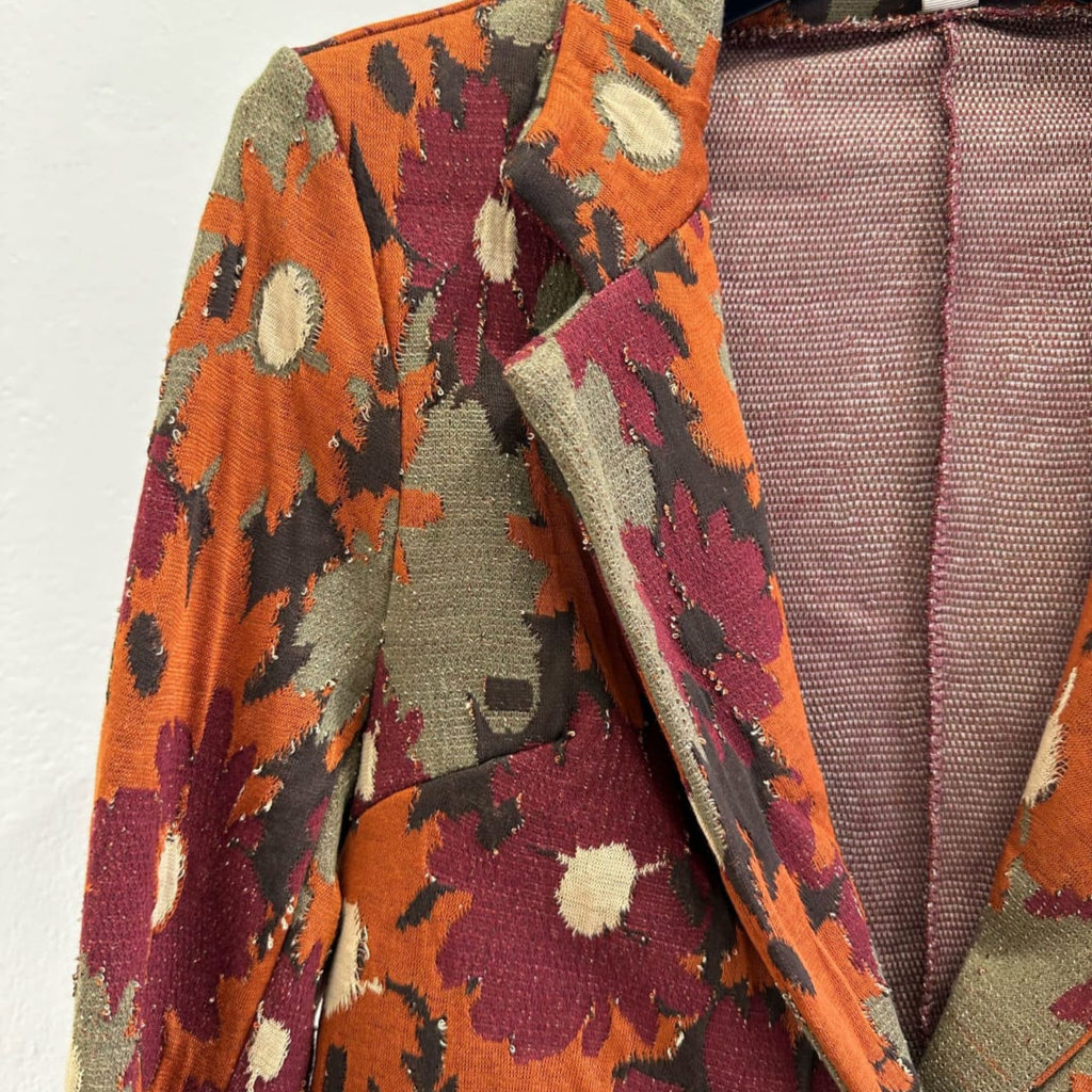 Autumn Bloom Tailored Blazer