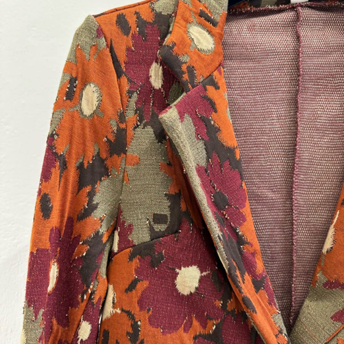 Autumn Bloom Tailored Blazer