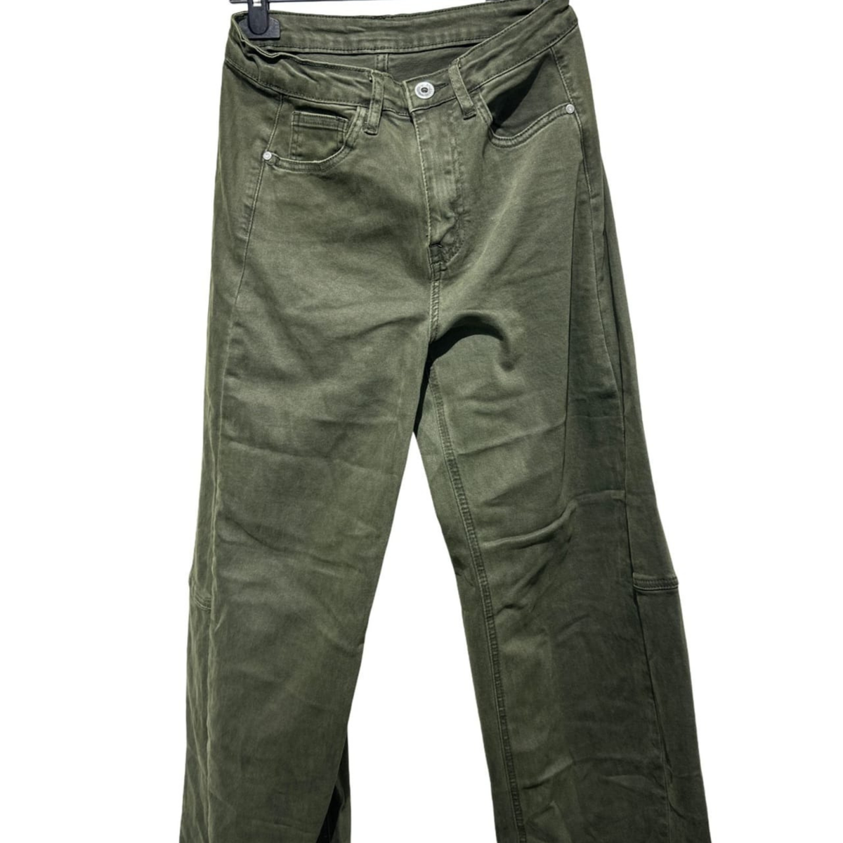 Italian Utility Wide Leg Jeans