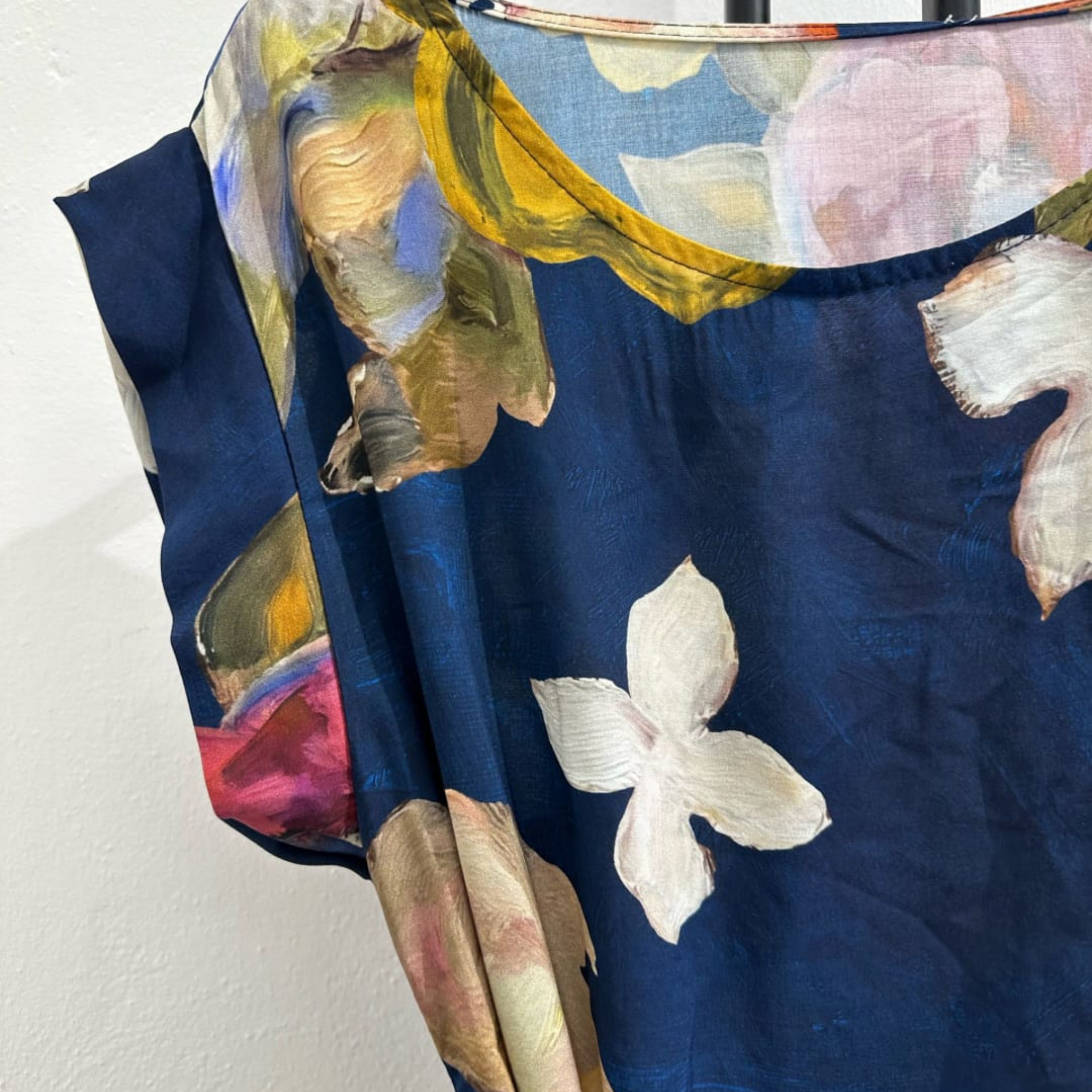 100% Viscose Floral Print Dress