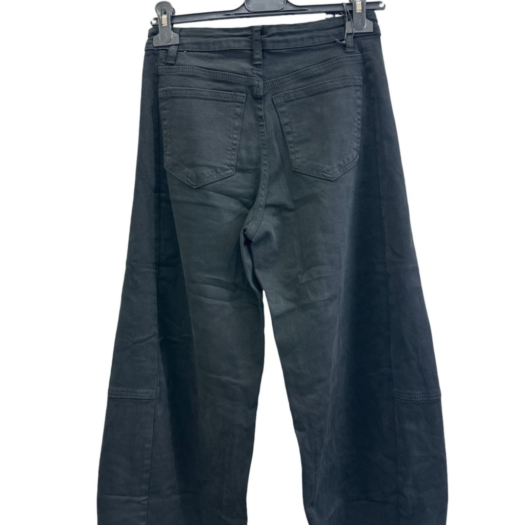 Italian Utility Wide Leg Jeans