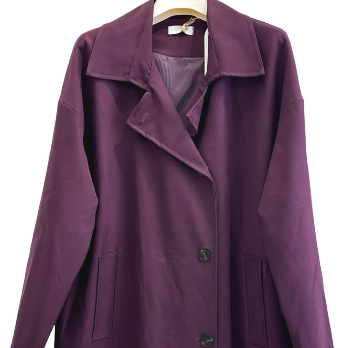 Relaxed Longline Lapel Jacket