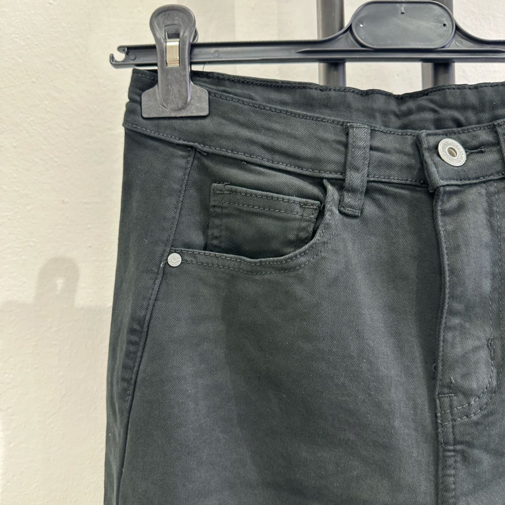 Italian Utility Wide Leg Jeans