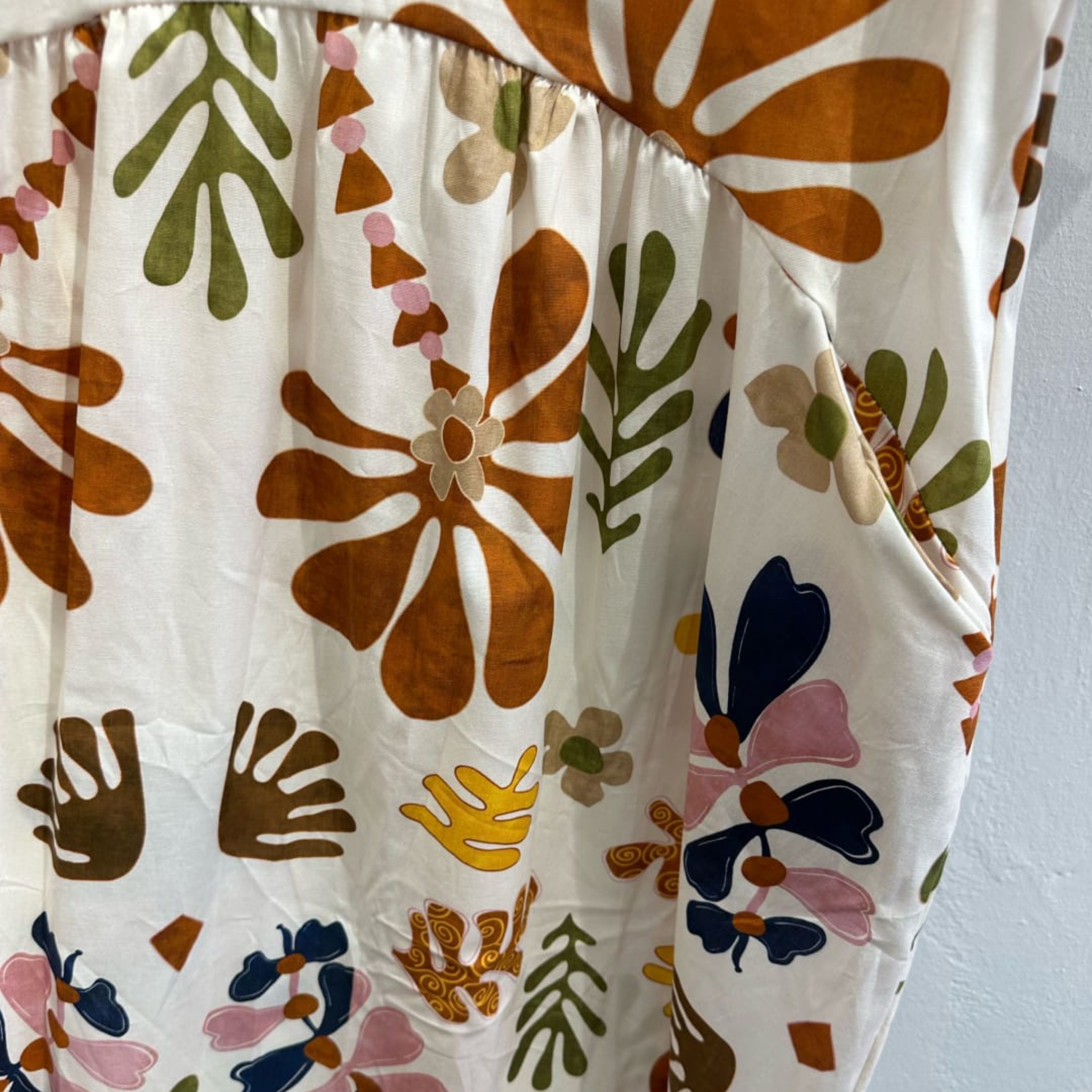 Italian Printed Maxi Dress