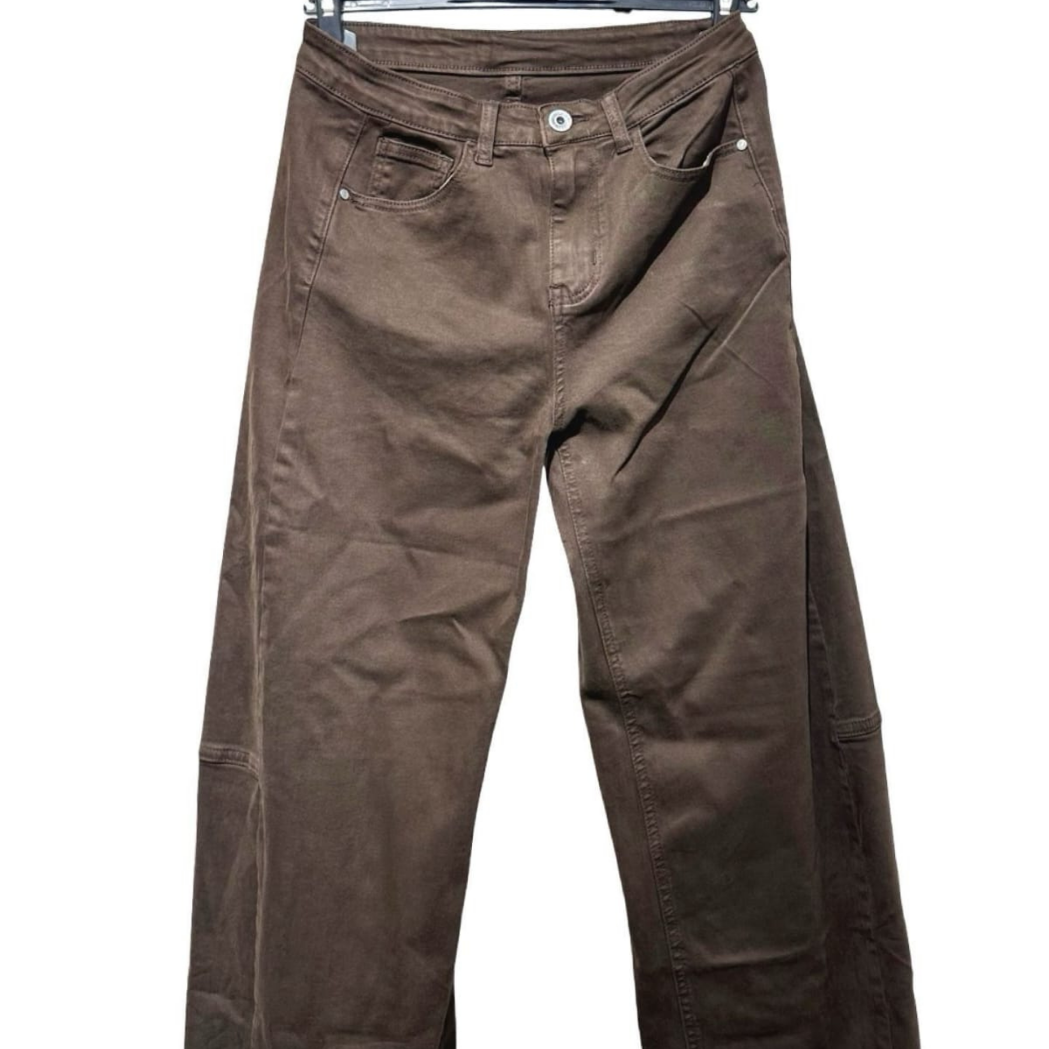 Italian Utility Wide Leg Jeans