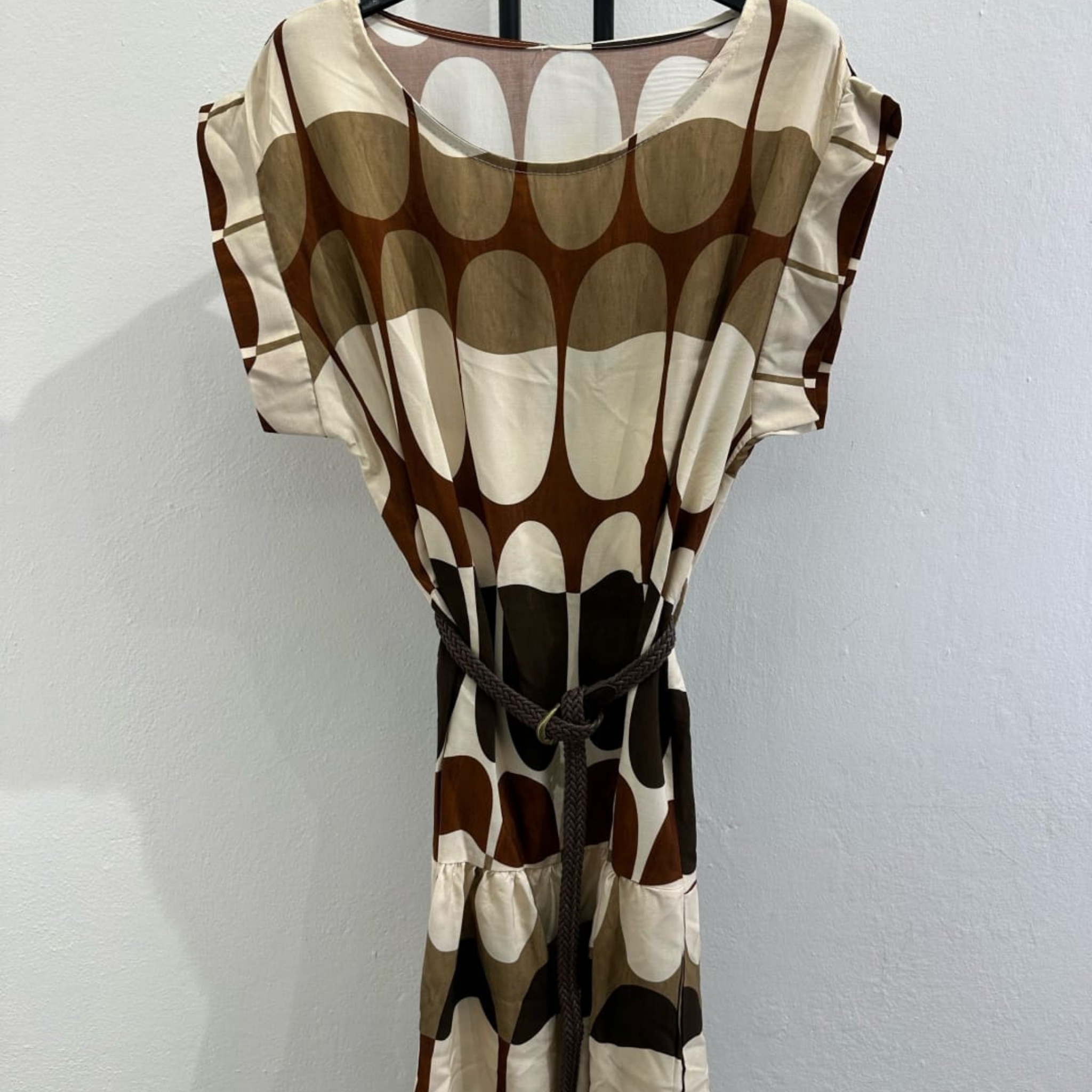 100% Viscose Printed Dress