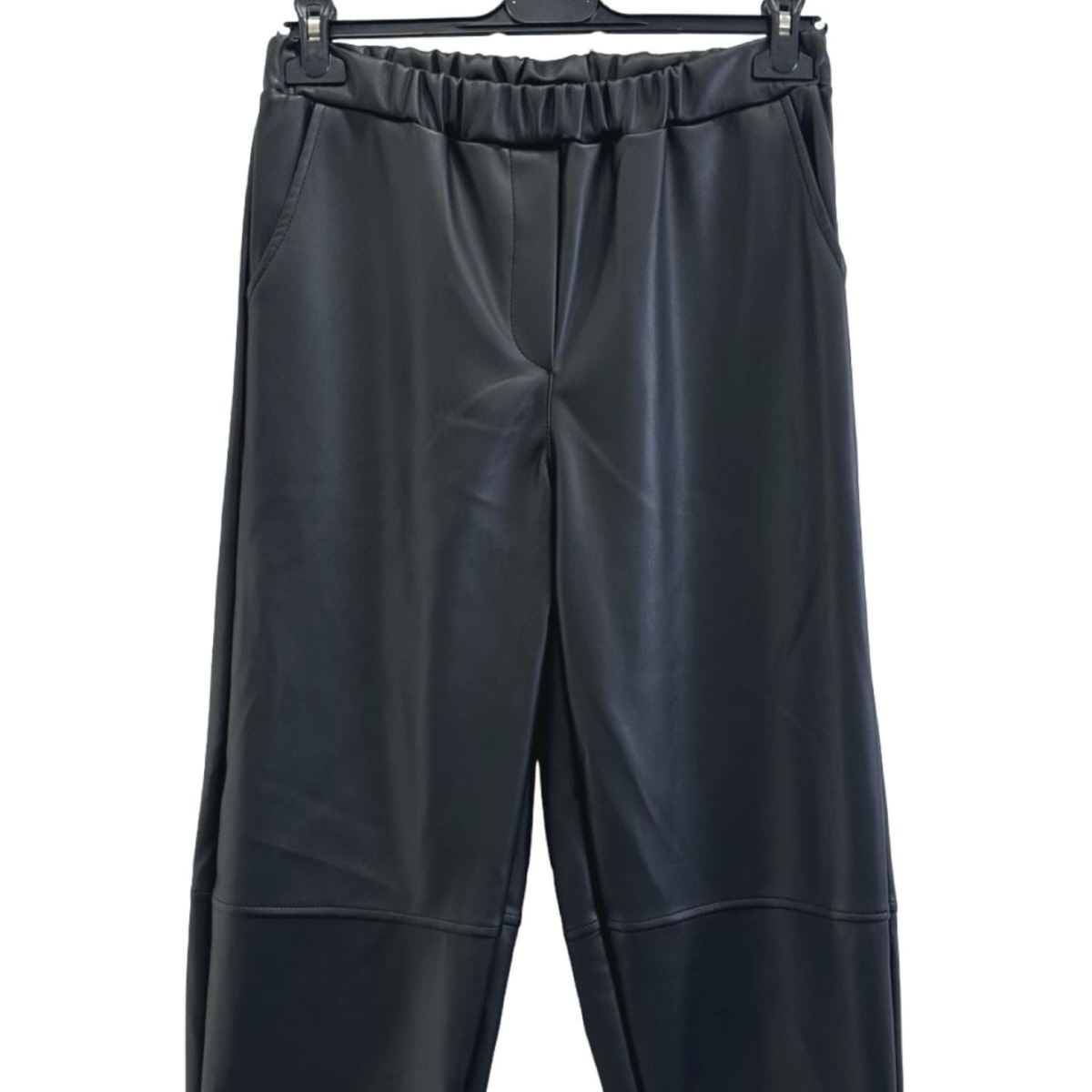 Italian Luxe Faux Leather Trousers