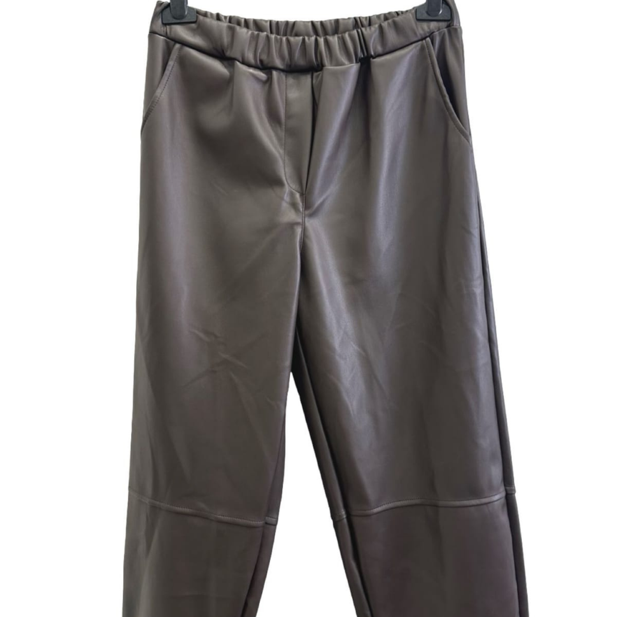 Italian Luxe Faux Leather Trousers
