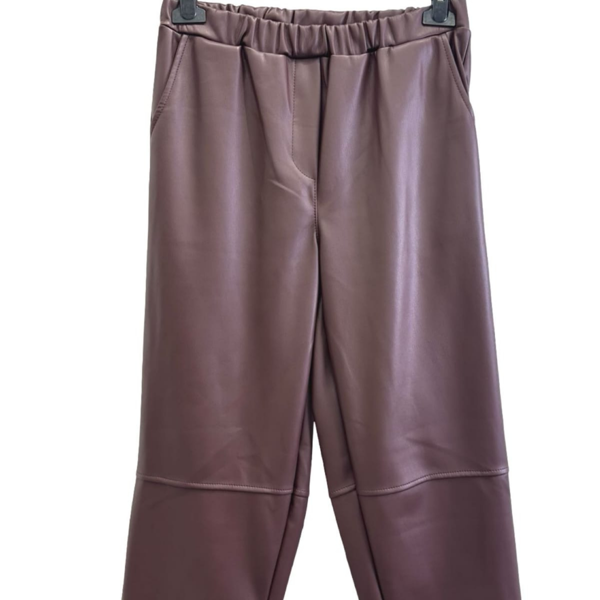 Italian Luxe Faux Leather Trousers