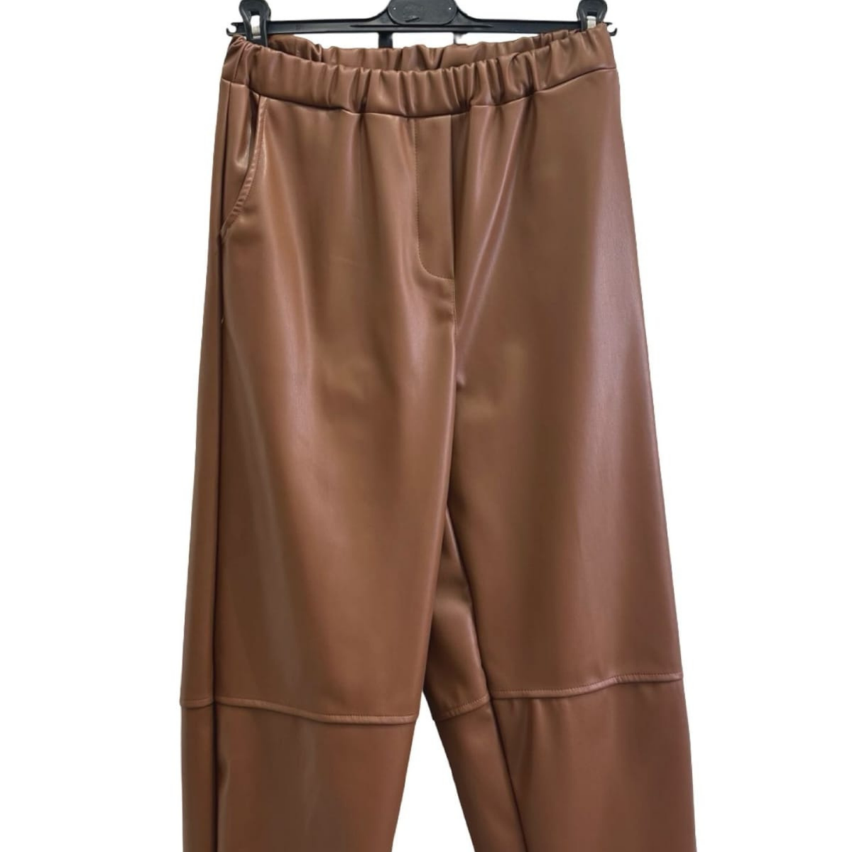 Italian Luxe Faux Leather Trousers