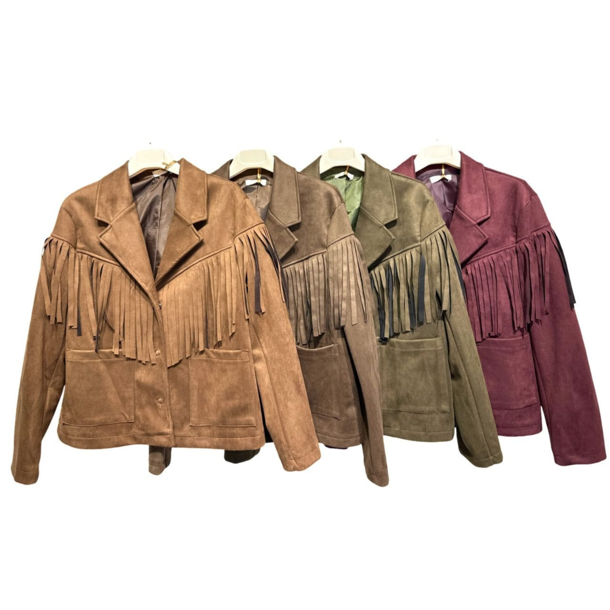 Western Fringe Suede Jacket