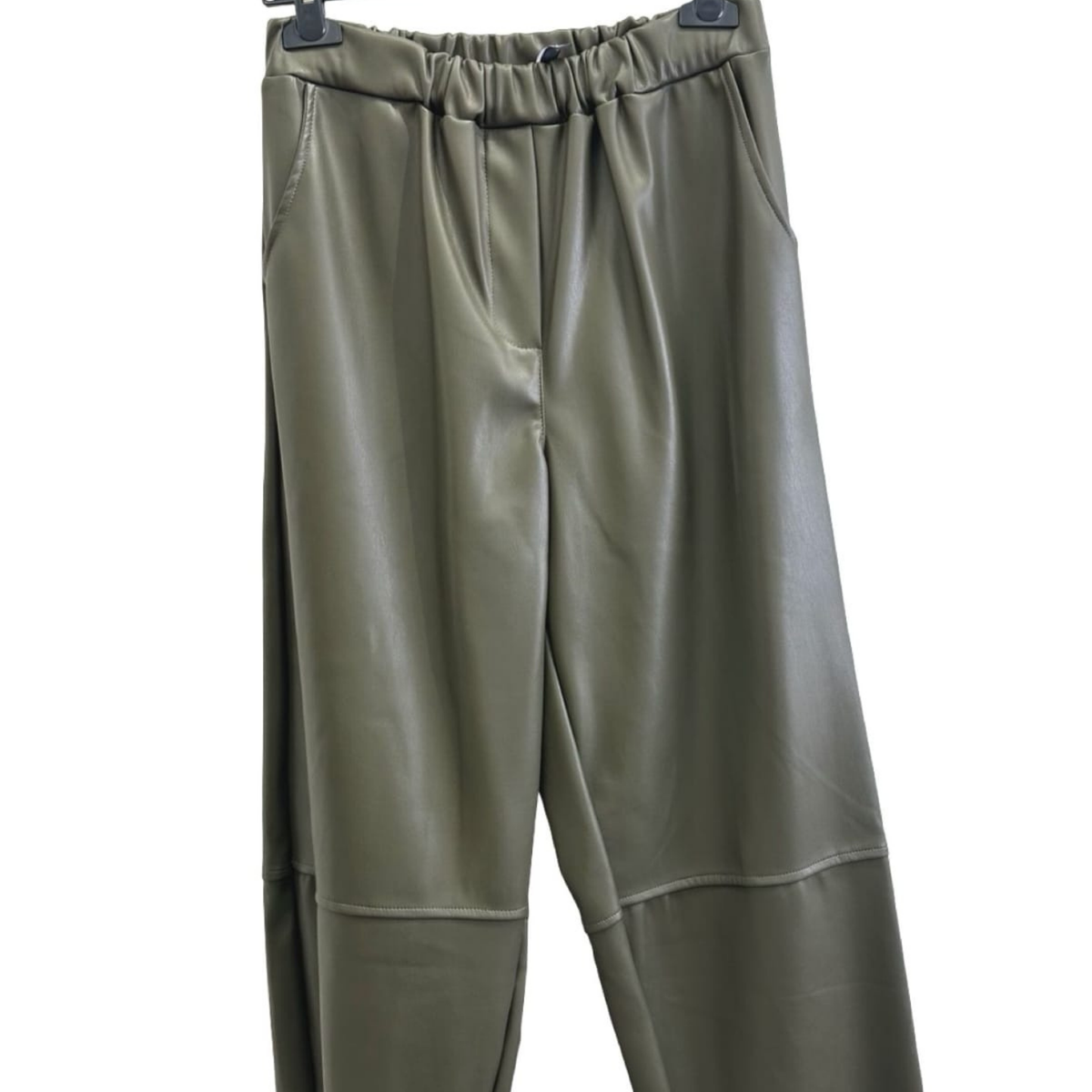 Italian Luxe Faux Leather Trousers