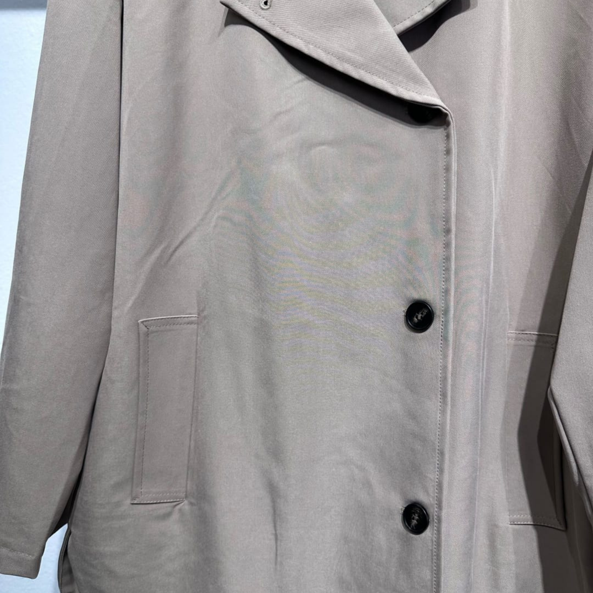 Relaxed Longline Lapel Jacket