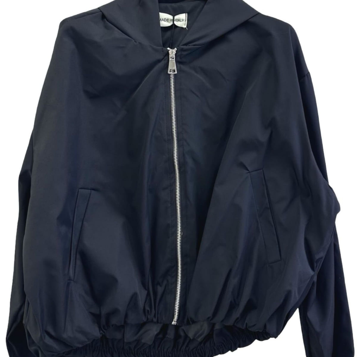 Torino Faux Leather Bomber Jacket