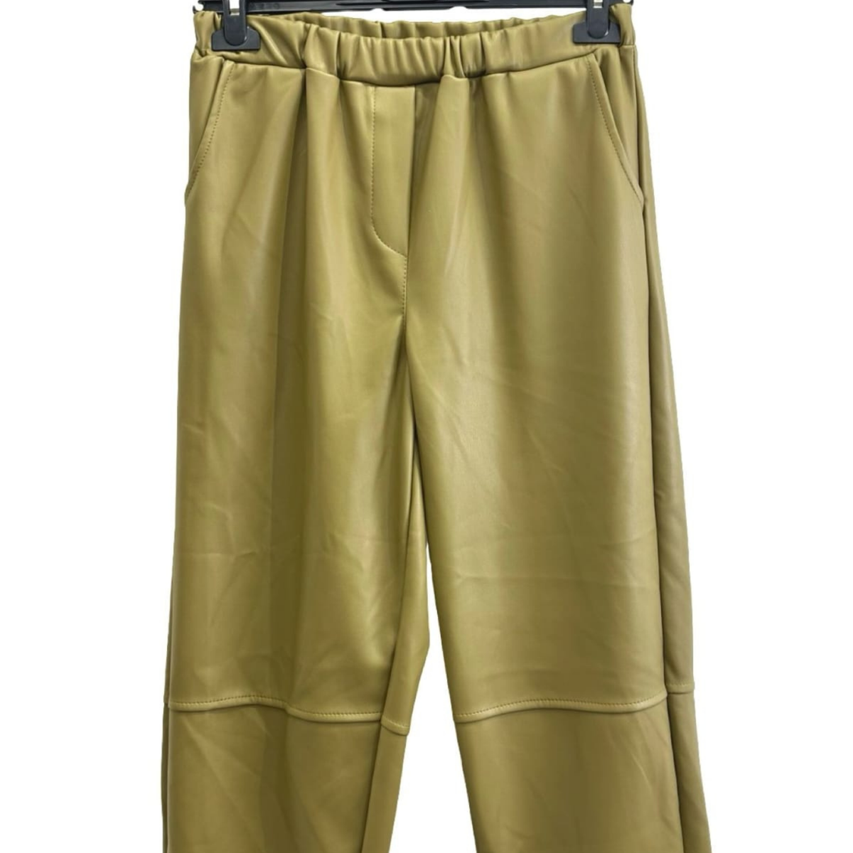 Italian Luxe Faux Leather Trousers