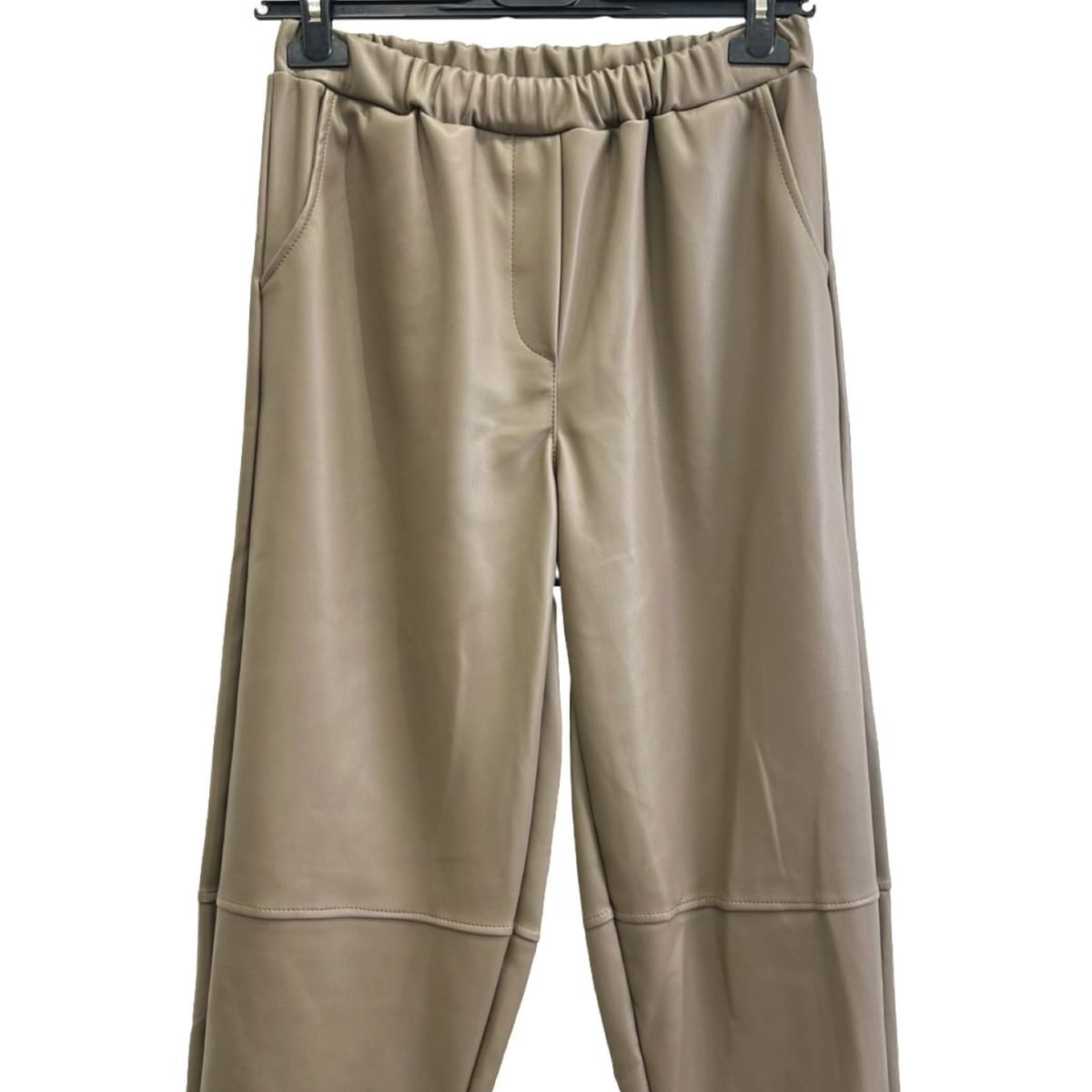 Italian Luxe Faux Leather Trousers