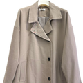 Relaxed Longline Lapel Jacket