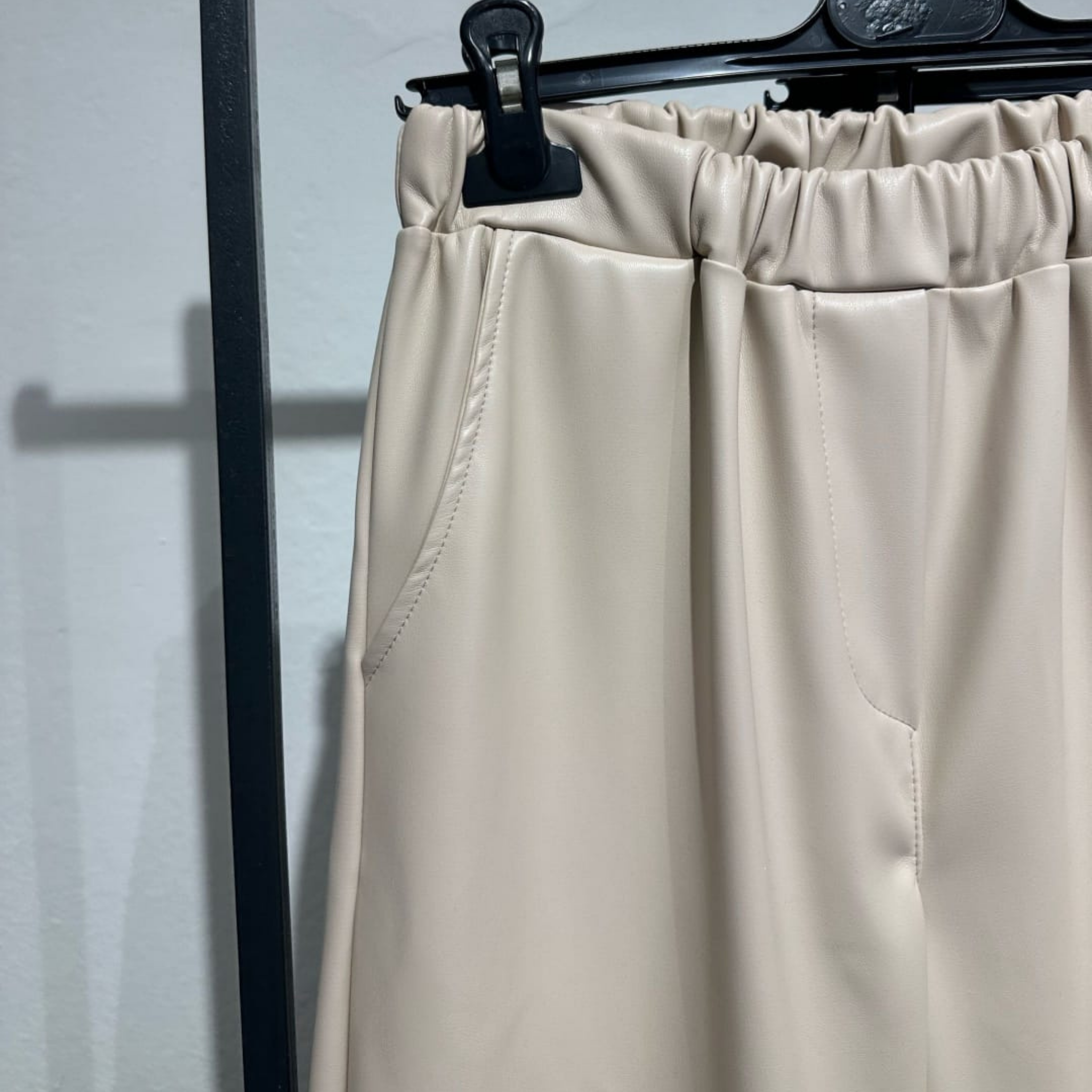 Italian Luxe Faux Leather Trousers