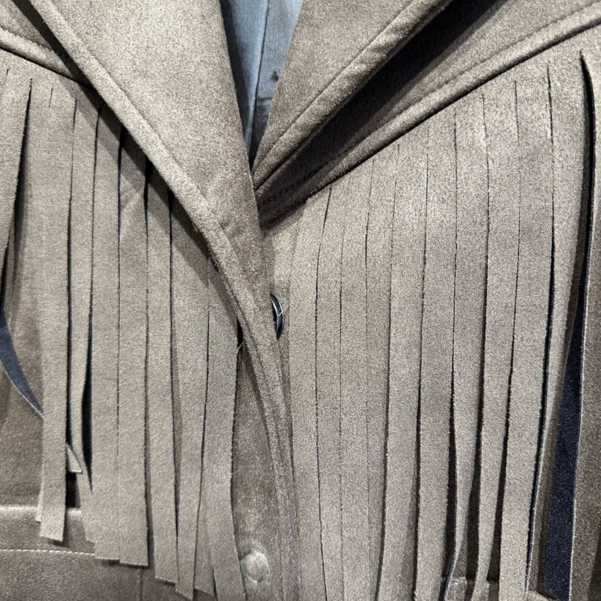 Western Fringe Suede Jacket