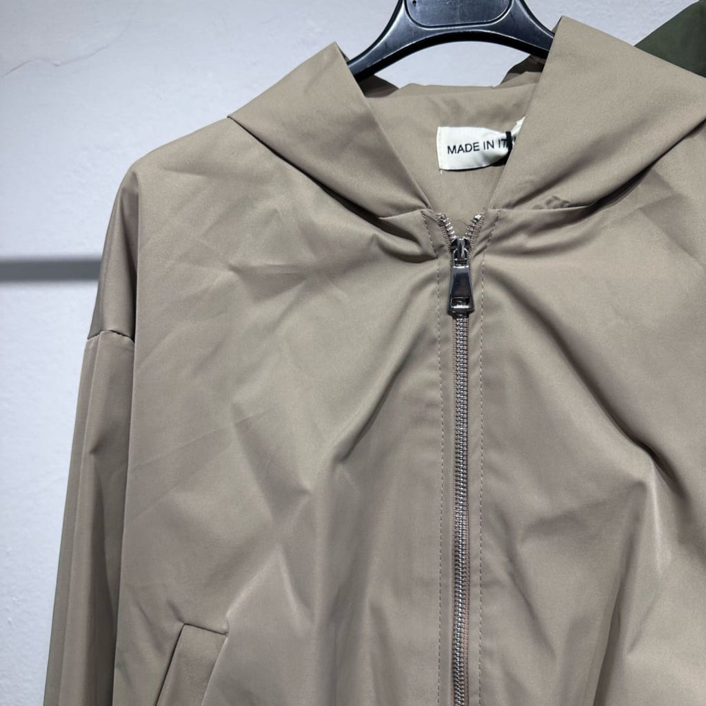 Milano Hooded Bomber Jacket