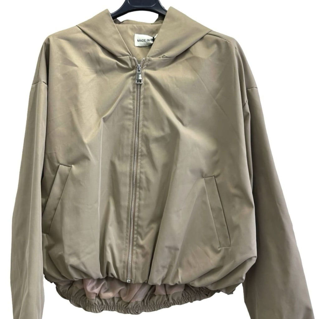 Milano Hooded Bomber Jacket