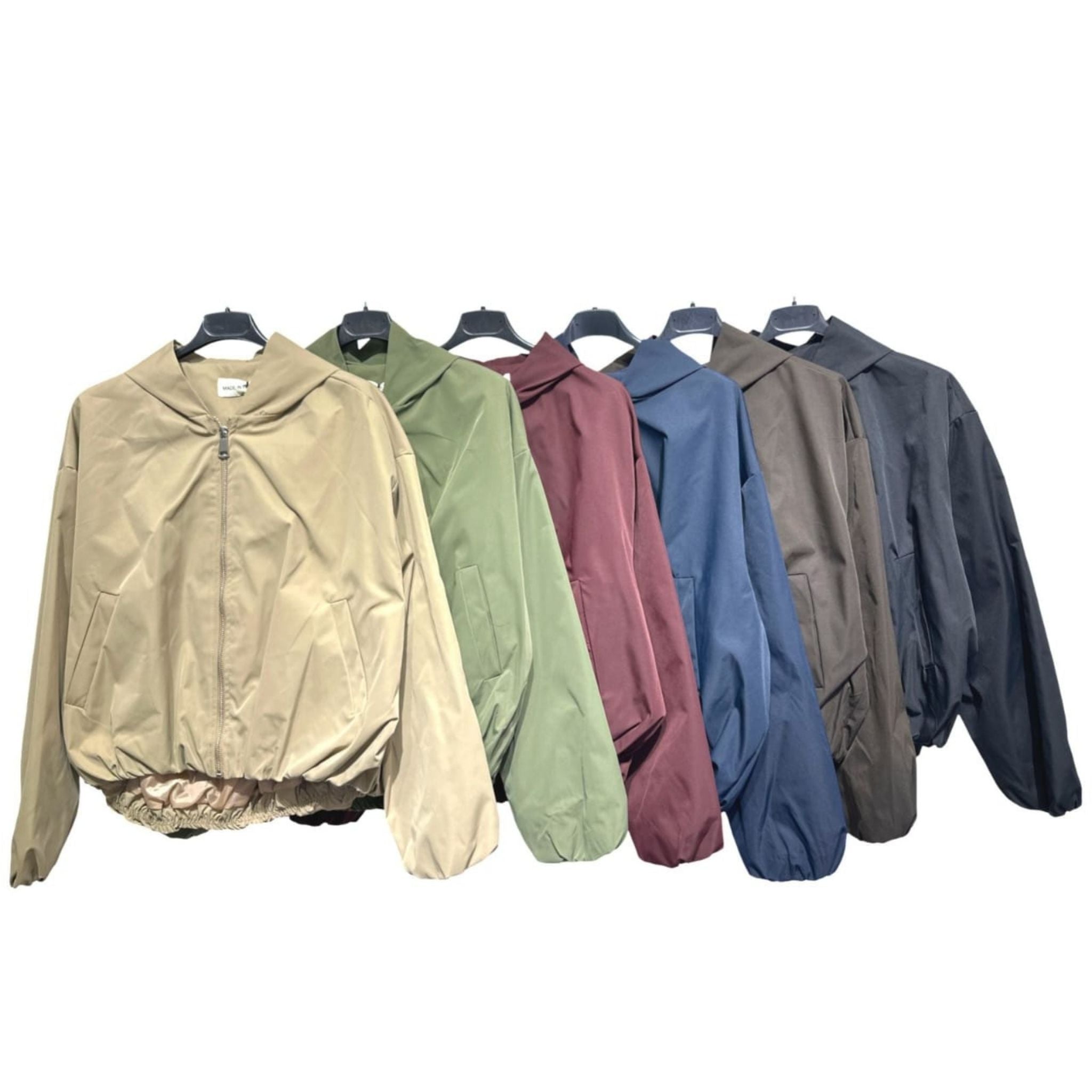 Milano Hooded Bomber Jacket