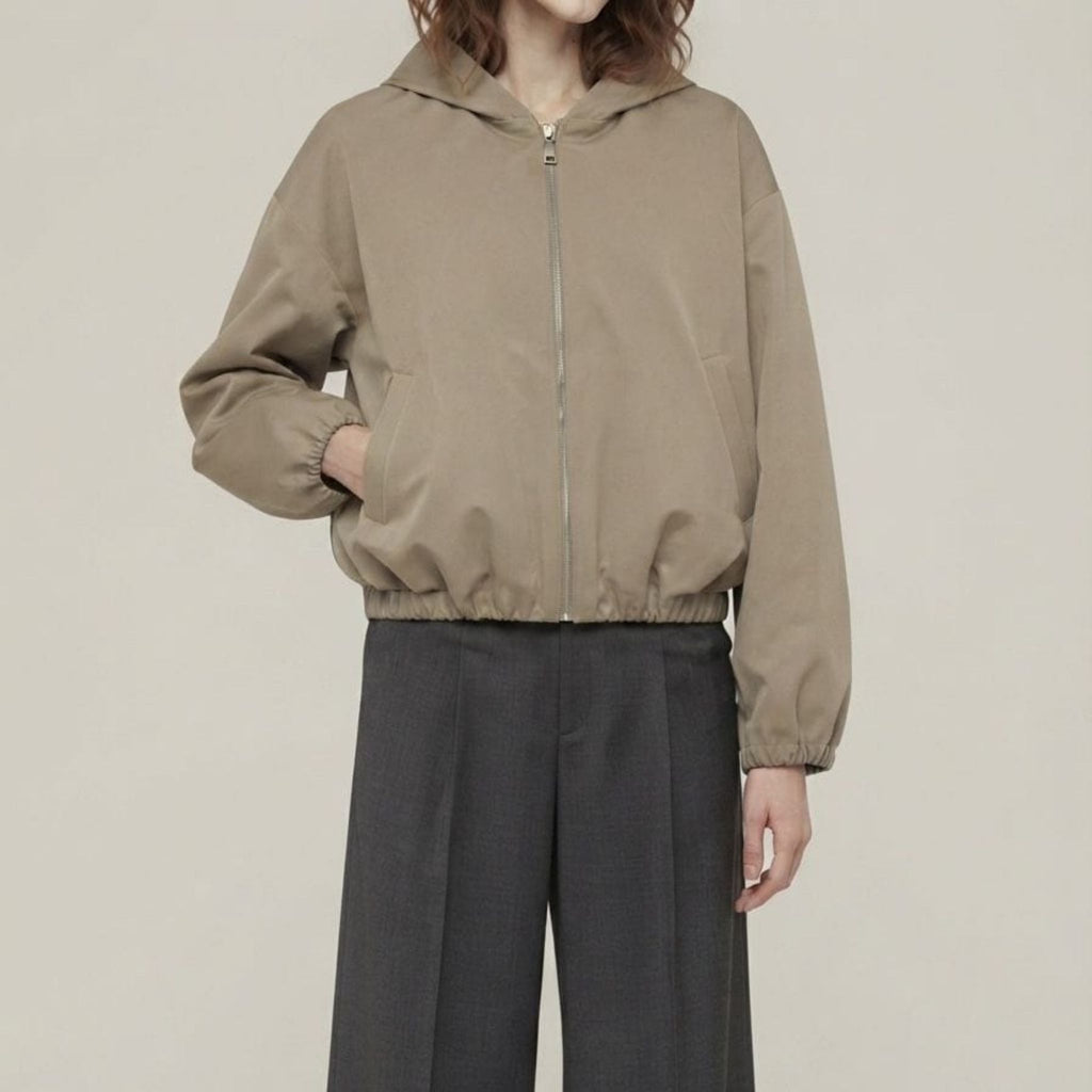 Milano Hooded Bomber Jacket