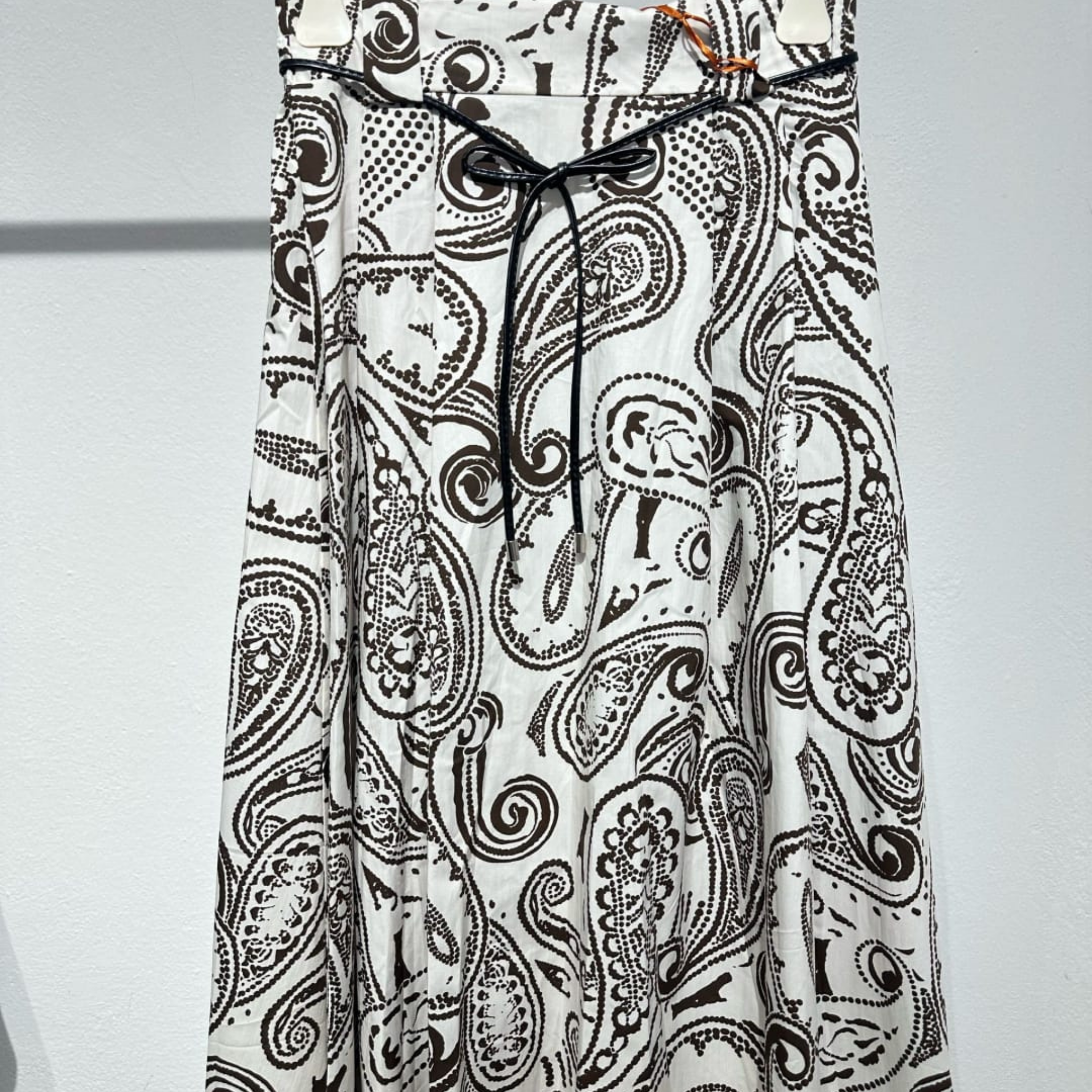 Italian Paisley Print Wide Leg Culottes