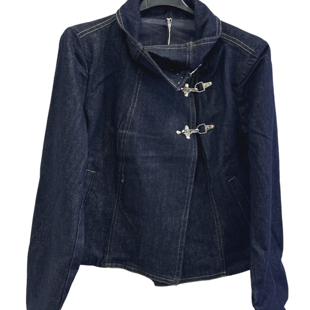 Milano Buckle Denim Jacket